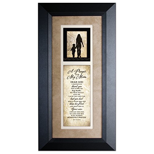 A Prayer for My Mom 8 x 16 Wood Wall Art Frame Plaque by James Lawrence by James Lawrence