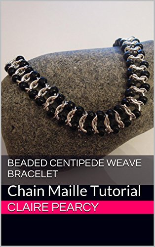 Beaded Centipede Weave Bracelet: Chain Maille Tutorial