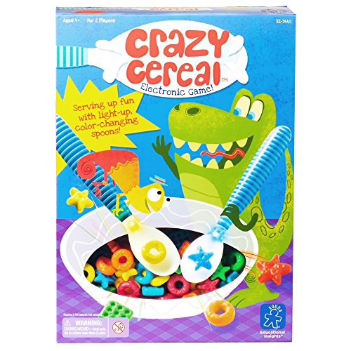 Book Cover Educational Insights Crazy Cereal Electronic Game