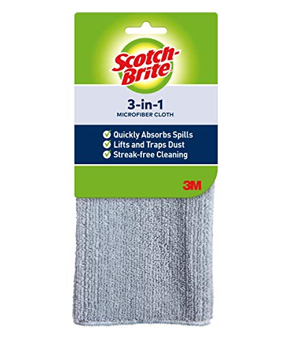 Scotch-Brite 3-in-1 Microfiber Kitchen Cloth