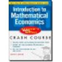 Schaum's Easy Outline of Introduction to Mathematical Economics by Dowling, Edward [McGraw-Hill, 2005] (Paperback) [Paperback]