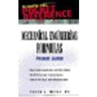 Mechanical Engineering Formulas Pocket Guide by Hicks, Tyler [McGraw-Hill Professional, 2003] (Paperback) [Paperback]