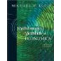 Mathematical Methods for Economics by Klein, Michael [Prentice Hall, 2001] (Paperback) 2nd Edition [Paperback]