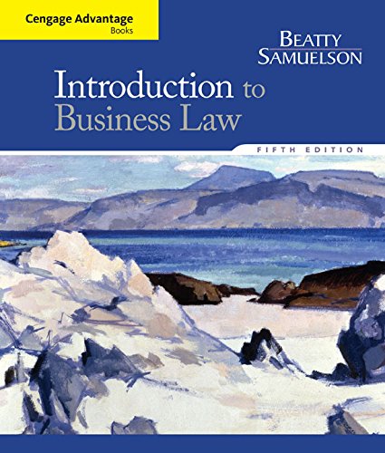 Cengage Advantage Books: Introduction to Business Law