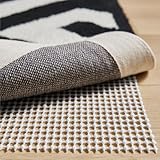 GORILLA GRIP® Strong Rug Pad Gripper, 4x6 FT, US Designed, Grips Help Keep Area Rugs Safe and in Place, Slip and Skid Resistant Pads for Hard Floors, Under Carpet Mat Cushion and Hardwood Protection