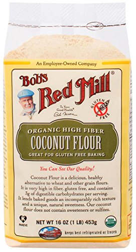 Book Cover Bob's Red Mill Organic Coconut Flour, 16 Ounce