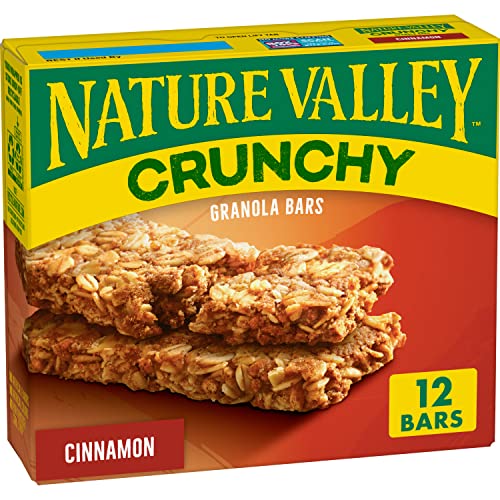 Nature Valley Granola Bars Crunchy, Cinnamon, 8.94 oz.
