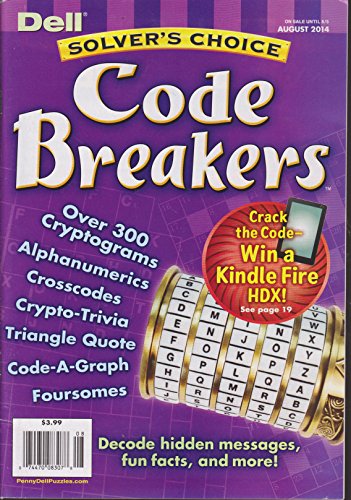 Dell Solver's Choice Code Breakers Magazine August 2014