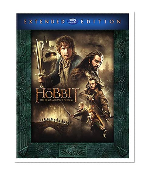Book Cover The Hobbit: The Desolation of Smaug (Extended Edition) (Blu-ray + Digital HD)