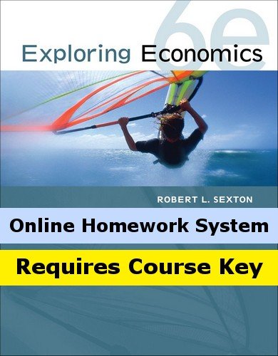 Book Cover Aplia Online Homework System, 2-Semester Access to Accompany Sexton's Exploring Economics