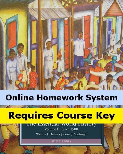 Aplia Online Homework System to Accompany Duiker/Spielvogel's The Essential World History, Volume II: Since 1500, 7th Edition, [Instant Access], 1 term (6 months)
