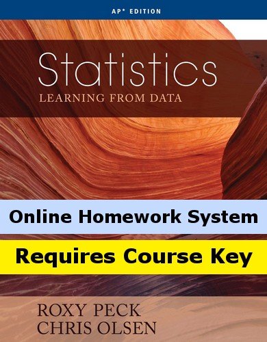 Aplia Online Homework System, 2-Semester AP Access to Accompany Peck's Statistics: Learning from Data [Web Access]