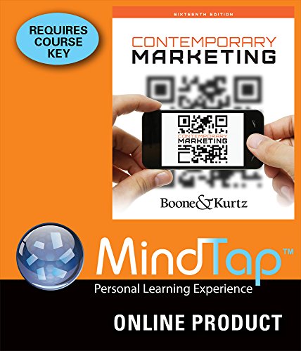 MindTap Marketing for Boone/Kurtz's Contemporary Marketing, 16th Edition