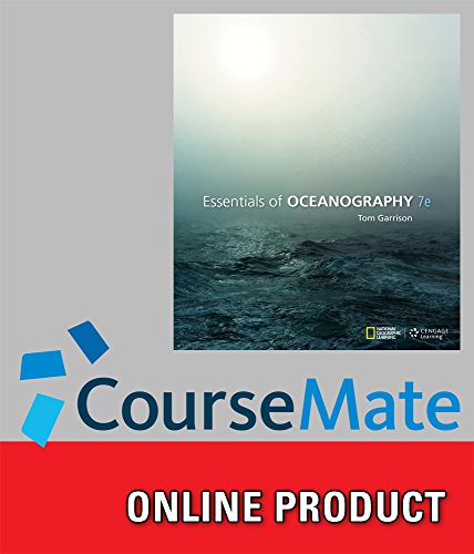 CourseMate for Garrison's Essentials of Oceanography, 7th Edition