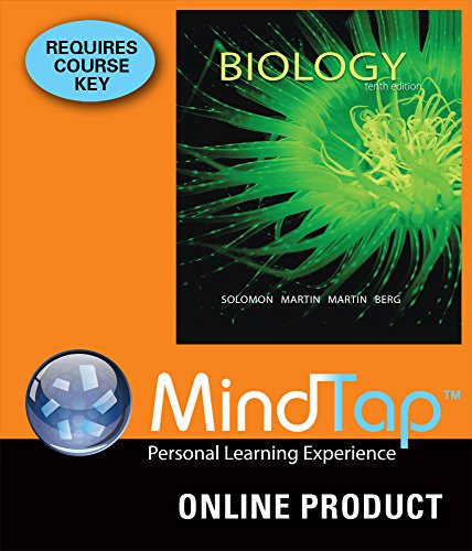MindTap Biology for Solomon/Martin/Martin/Berg's Biology, 10th Edition