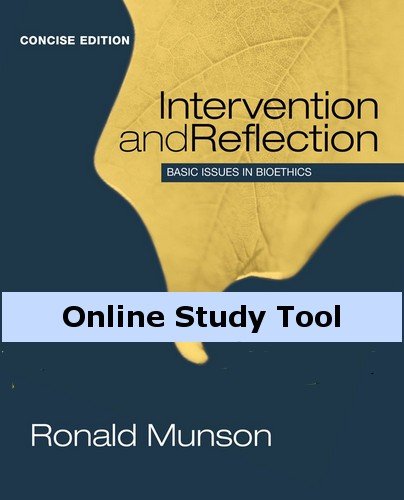 Book Cover CourseMate for Munson's Intervention and Reflection: Basic Issues in Bioethics, Concise Edition, 1st Edition