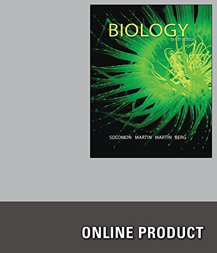 Audio Online Study Tools to Accompany Solomon/Martin/Martin/Berg's Biology, 10th Edition, [Instant Access], 1 term (6 months)