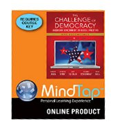 MindTap Political Science for Janda's The Challenge of Democracy Essentials: American Government in Global Politics, 9th Edition
