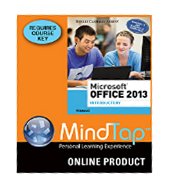 MindTap Computing for Vermaat's Microsoft Office 2013: Introductory, 1st Edition