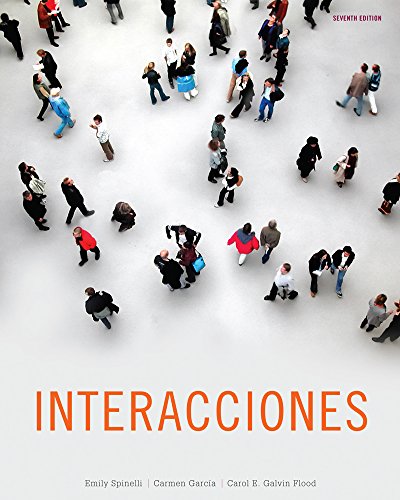 Personal Tutor for Spinelli/García/Galvin Flood's Interacciones, 7th Edition