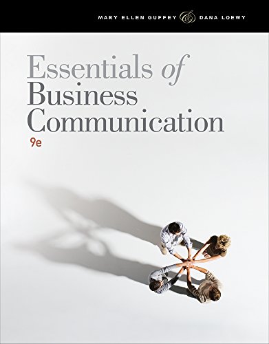 Aplia Online Homework System to Accompany Guffey's Essentials of Business Communication [Instant Access]