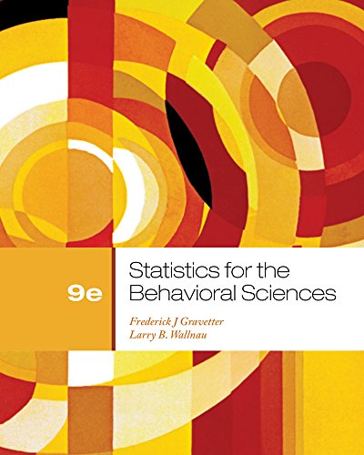CourseMate for Gravetter/Wallnau's Statistics for the Behavioral Sciences, 9th Edition