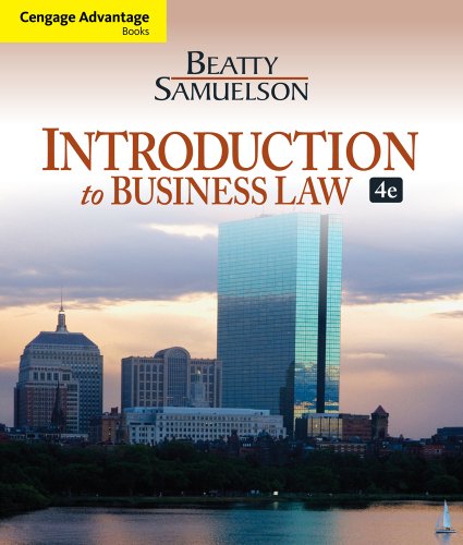 CourseMate (with Business Law Digital Video Library) for Beatty/Samuelson's Cengage Advantage Books: Introduction to Business Law, 4th Edition
