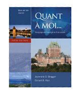 Premium Web Site for Bragger/Rice's Quant à moi, 5th Edition