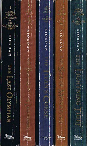Percy Jackson & The Olympians, Volumes 1 Thru 5: The Lightining Thief / The Sea of Monsters / The Titan's Curse / The Battle of the Labyrinth / The Last Olympian