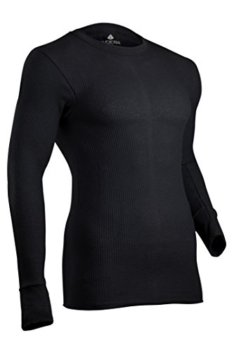 Book Cover Indera Men's Cotton Waffle Knit Heavyweight Thermal Underwear Top
