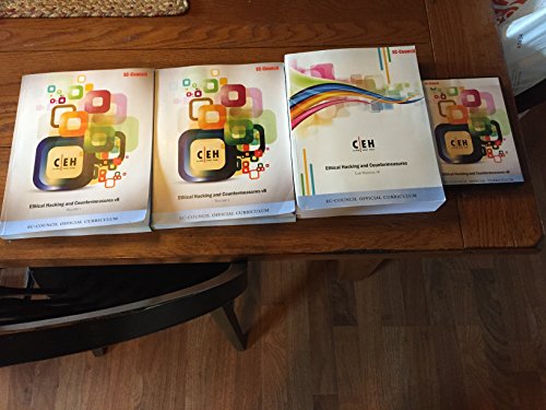 CEH Ethical Hacking And Countermeasures V8 Volume 1 & 2, Plus Lab Manual And 6 DVD'S