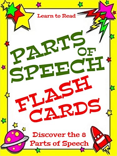 Parts of Speech: English Grammar Flash Cards for Beginning and Intermediate Readers, Age 8 and Up