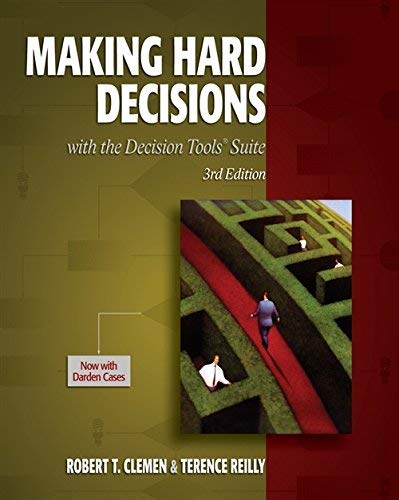 [Making Hard Decisions with DecisionTools] [Author: Reilly, Terence] [May, 2013]
