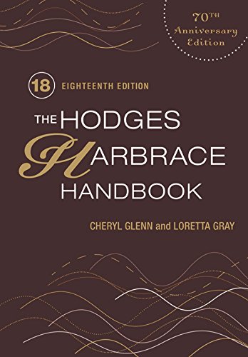 Glenn/Gray's The Hodges Harbrace Handbook, 18th Edition plus 6-months instant access to Aplia.