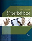 Keller's Statistics for Management and Economics, 9th edition plus 1-year instant access CengageNOW and Essential Textbook Resources.
