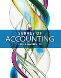 Warren's Survey of Accounting, 7th edition plus 6-months instant access to CengageNOW.