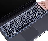 CaseBuy Keyboard Cover for Old Dell Inspiron 15 3000 5000 3583 15.6" / Dell G3 G5 G7 15.6 Series / 17.3 Dell G3 Series/Insprion 17 7786 / Inspiron 17 5000 Series (with Numeric Keypad), Black