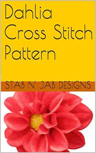 Dahlia Cross Stitch Pattern