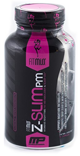Book Cover FitMiss Z-Slim PM, Women's Nighttime Weight Loss Capsule Promotes Healthy Sleep Patterns, Metabolism Booster & Weight Loss Supplement, 60 Count, 30 Servings