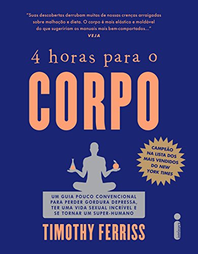 Book Cover 4 horas para o corpo (Portuguese Edition)