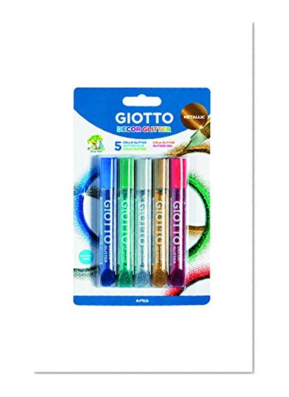 Giotto 5451 00 Decor Glitter Glue, 19 x 11.5 x 10 cm