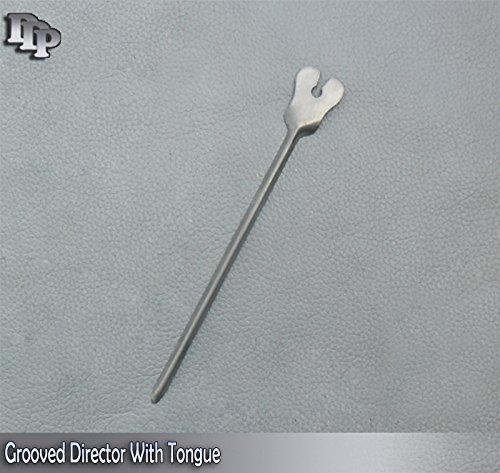 Grooved Director with Tongue Tie 5.5"