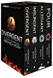 Collection Set: Four, Divergent, Insurgent, Allegiant - 4 Books