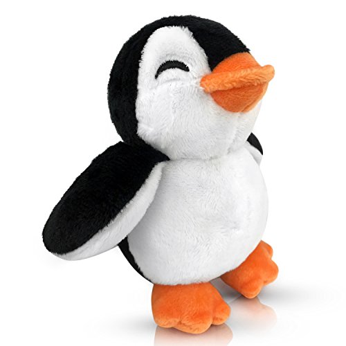 Book Cover Stuffed Penguin - Plush Stuffed Penguin Toy - Meet Mr. Chill, The Baby Penguin Stuffed Animal - A Huggable, Soft, Adorable 5