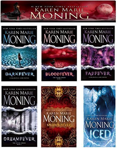 A Complete 6-book Karen Marie Moning Fever Series Collection [Darkfever, Bloodfever, Faefever, Dreamfever, Shadowfever, and Iced]