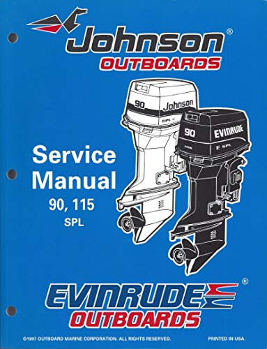 Johnson Evinrude Outboards "EC" 90, 115 SPL Service Manual P/N 520209