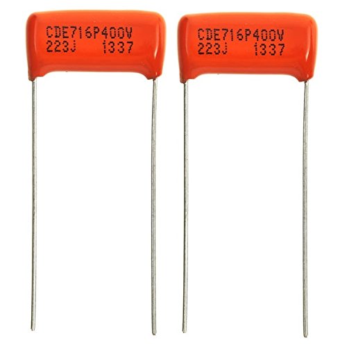 2x (Pair) .022uf/400v Orange Drop Film Capacitors