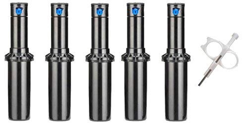 Hunter PGP Ultra Rotor Sprinkler Heads - 5 Pack - Includes Adjustment Tool