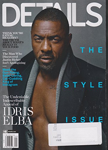 Details September 2014 Idris Elba The Style Issue