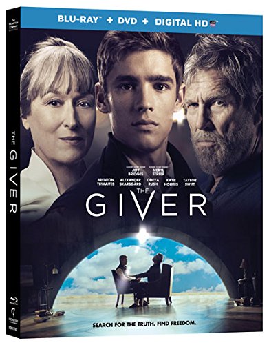 Book Cover The Giver (Blu-ray + DVD + Digital HD)